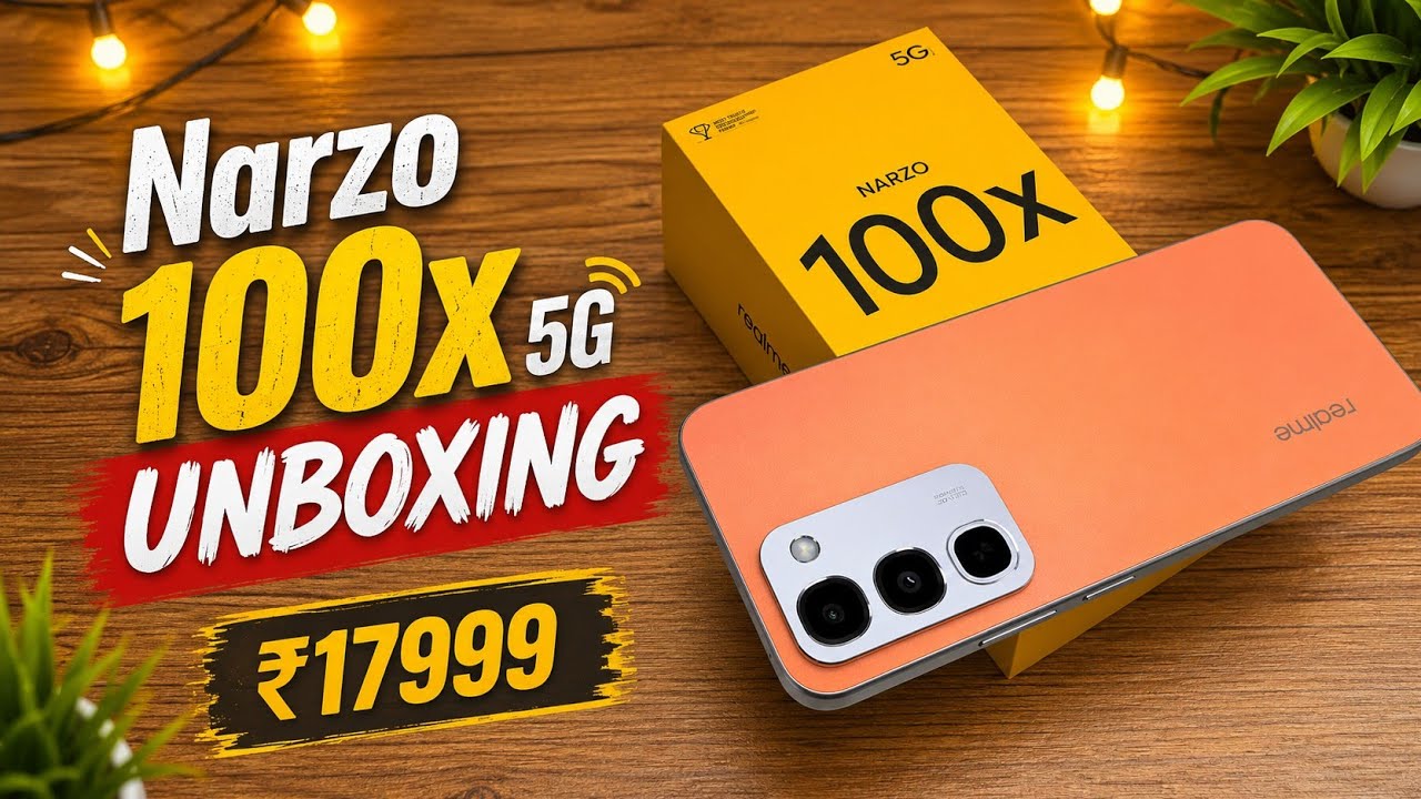 Narzo 100x 5G Unboxing Amazon Sale Unit - The Best Phone of 2026 ?