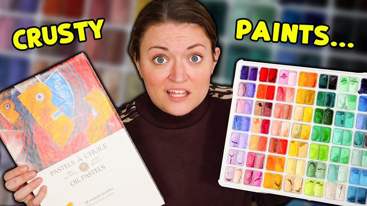 Using My FORGOTTEN and DISLIKED Art Supplies... *Low-Buy No-Buy Update*