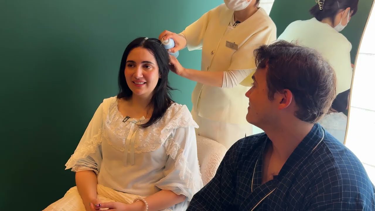 (ASMR) HIS FIRST ABSOLUTE SLEEP FOCUSED JAPANESE HEAD SPA @safiya