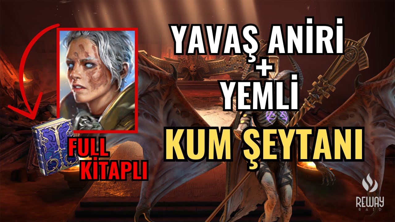 KUM ŞEYTANI EN BASİT ANİRİ TAKIMI!! | Raid Shadow Legends T&uuml;rk&ccedil;e