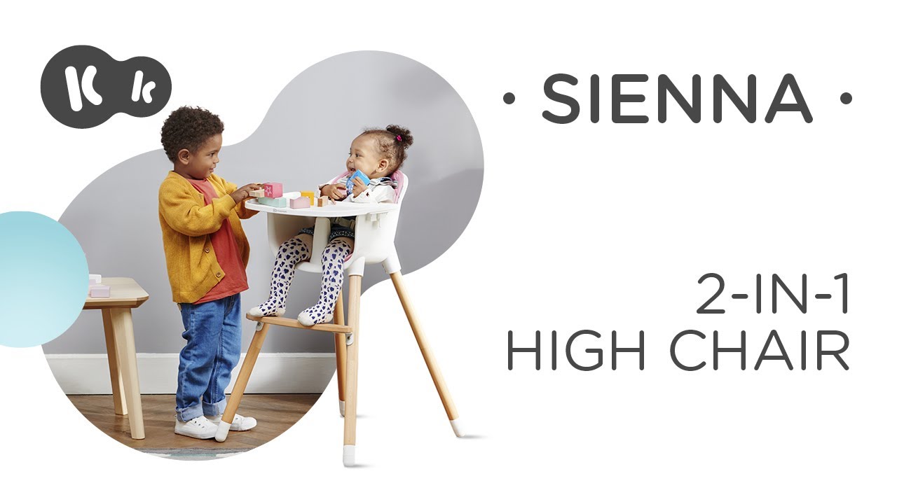SIENNA 2-in-1 high chair by Kinderkraft