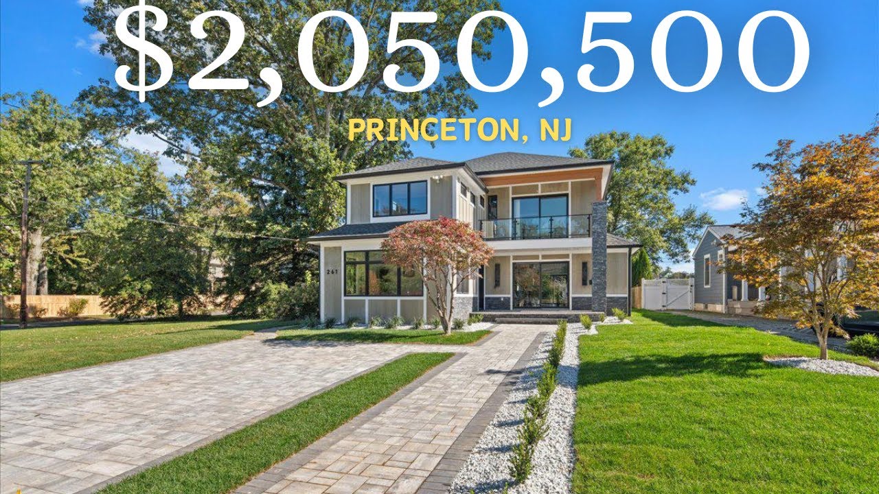 Experience the High-End Living in the $2.05M House in Princeton, NJ