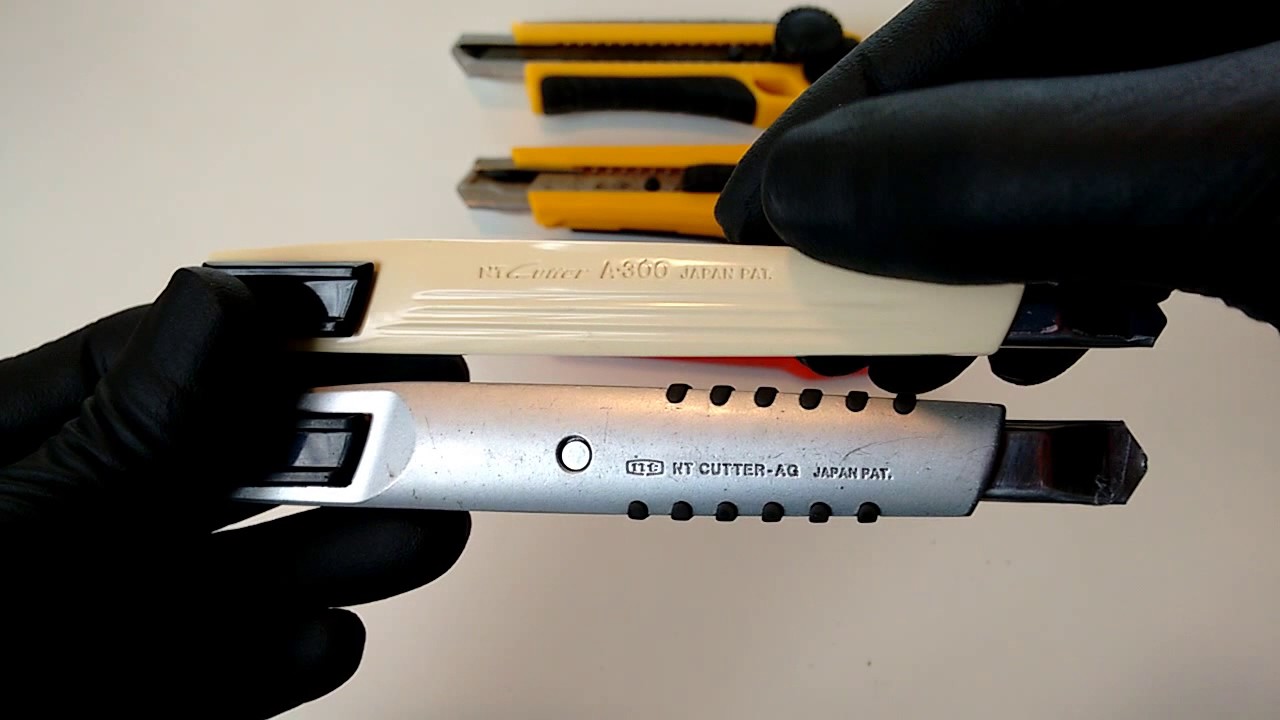 Box Cutters: Olfa / NT Cutter / Muratec-KDS
