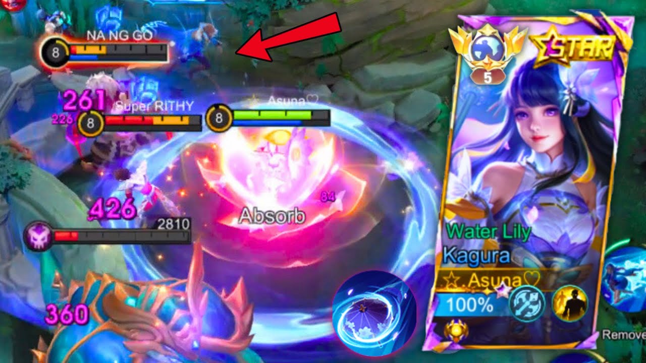WATER LILY KAGURA GAMEPLAY IN NEW SEASON 36 !