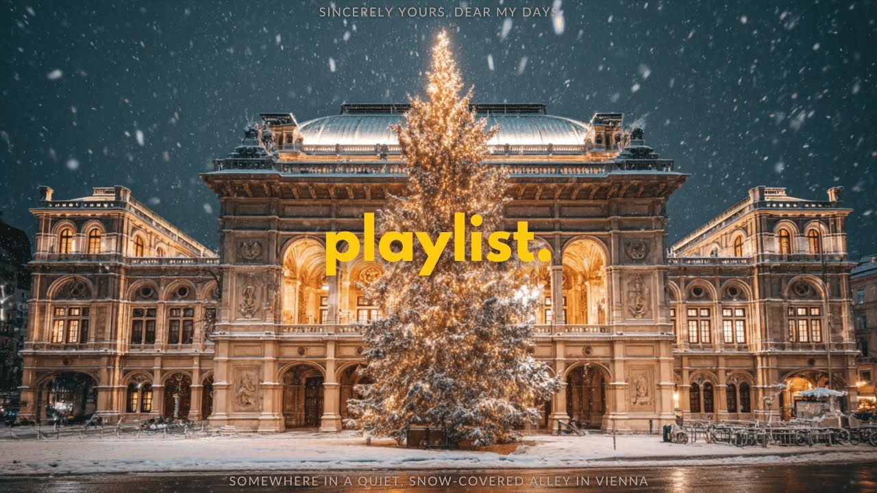 [Playlist] A Snowy Winter Night in Vienna ❄️  | Calm Classical Music for Study, Sleep & Relaxing