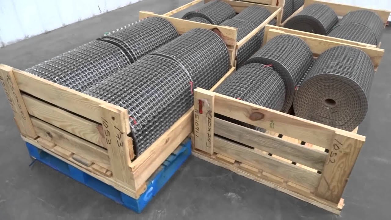 Cambridge Stainless Mesh Conveyor Belting 900 Ft