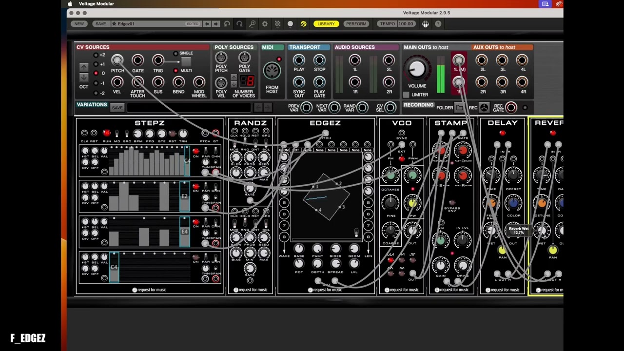 Demo of F_EDGEZ