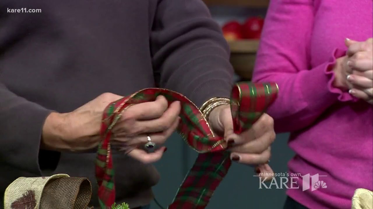 How to tie floral bows