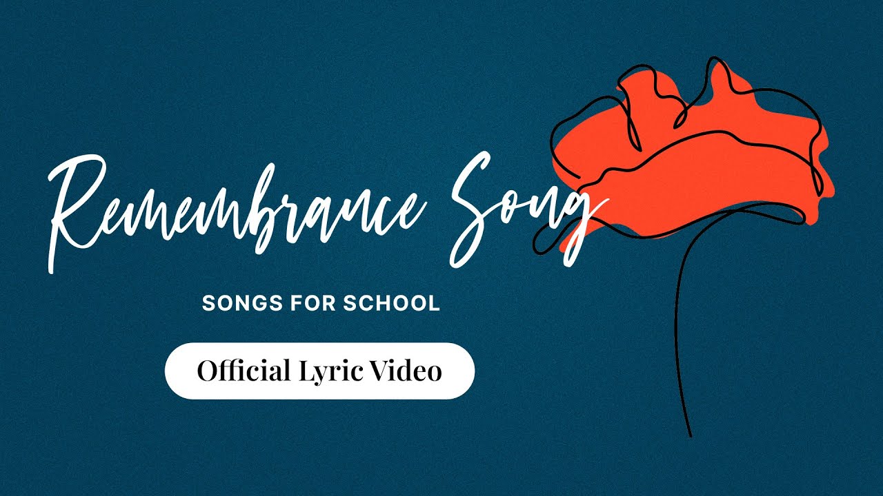 Remembrance Song I Official Lyric Video I Songs For School #remembrance #remembranceday