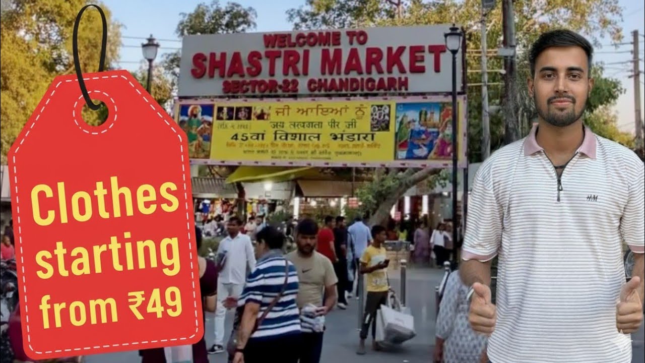 Sector 22 Market Full Tour | Cheapest Shopping Spots in Chandigarh | Bishnu Vlogs