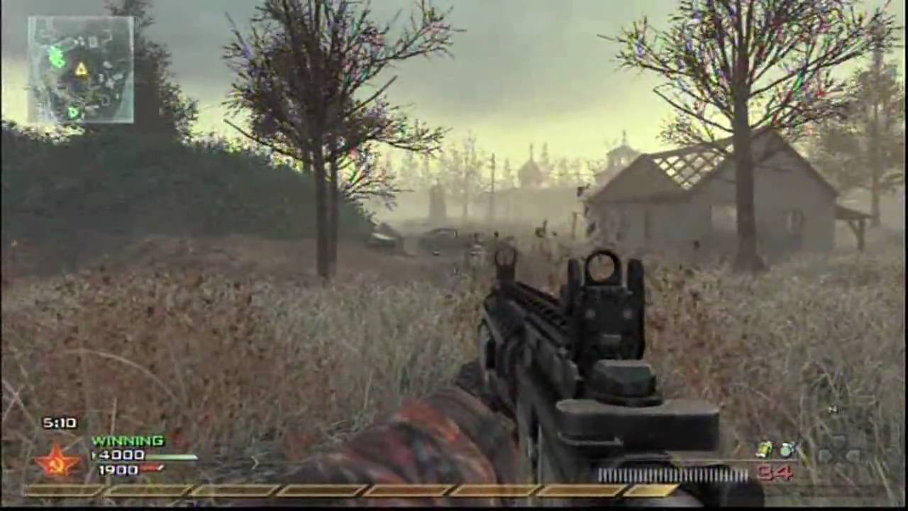 PS3 -MW2- Modern Warfare 2 Online Multiplayer Team Deathmatch- Wasteland