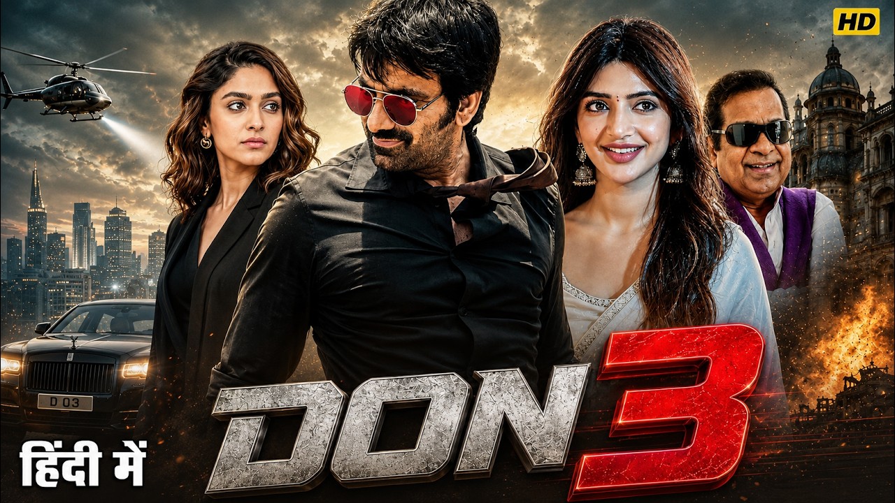 DON 3 (Hindi Dubbed) Full Movie 2026 | Ravi Teja | New South Indian Hindi Dubbed Action Movies 2026