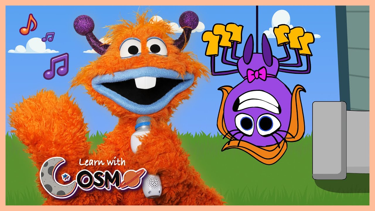 Itsy Bitsy Spider 🕷️ Nursery Rhymes & Kids Songs 🕷️Learn with Cosmo - Toddler Learning