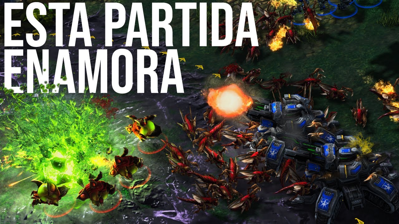 Por partidas como esta ME ENAMORÉ de StarCraft II