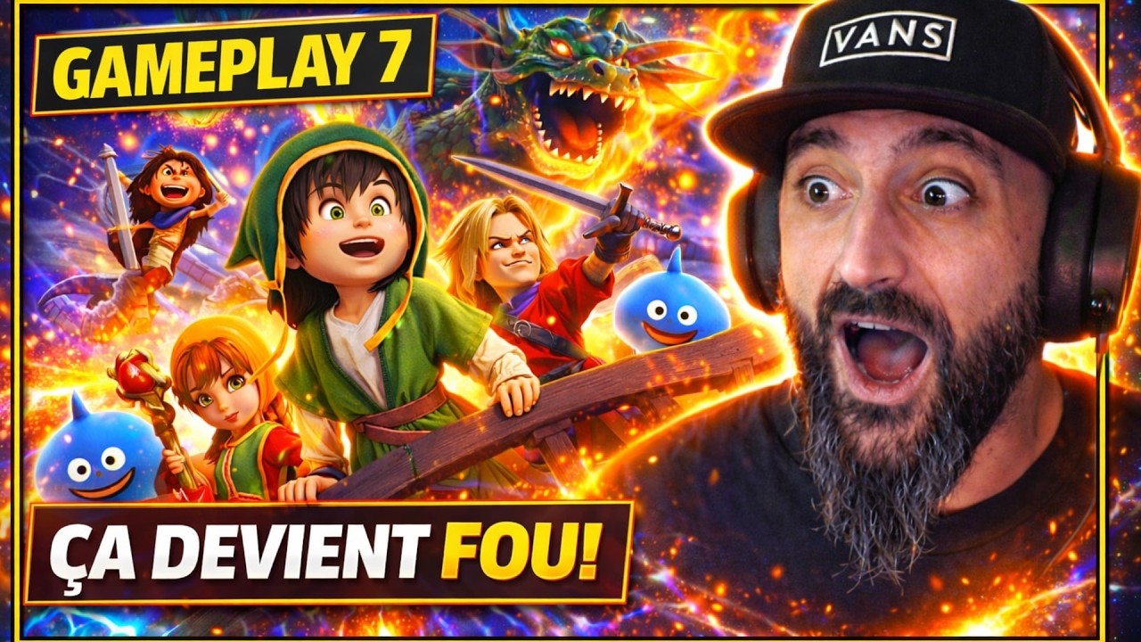 №7 | L’arrivée du chevalier vétéran Sir Mervyn ! | Dragon Quest VII Reimagined