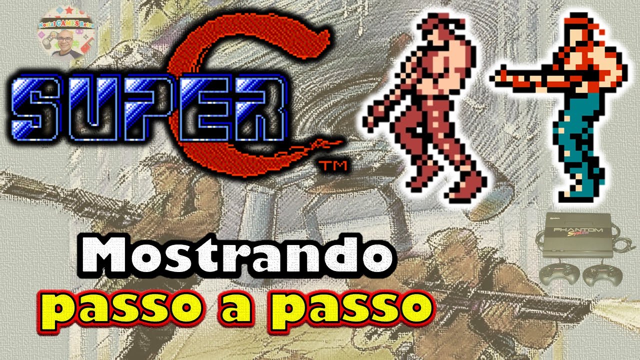SUPER CONTRA (Nintendinho) Até Zerar
