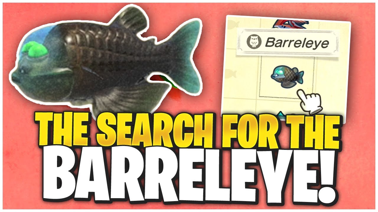 Search For The Barreleye - How To Catch The COOLEST Fish In Animal Crossing New Horizons