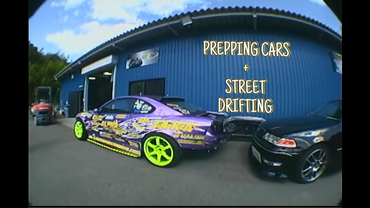 Japan Trip Part 1 Prepping Cars + Touge Drifting!