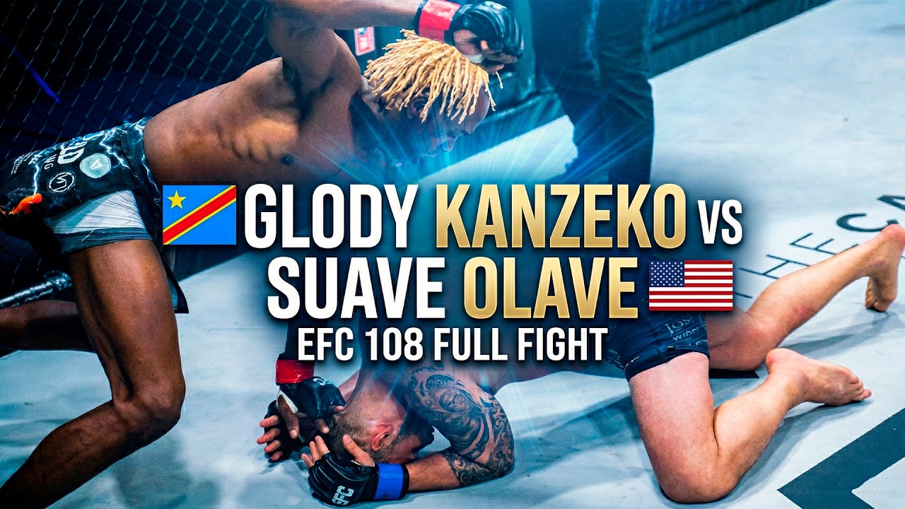 Pełna walka! Glody Kanzeko kontra Alexander Suave Olave | EFC 108