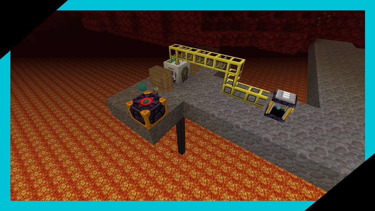 Minecraft Feed the Beast - Geothermal Generator + Lava aus Nether = Sehr viel Strom! [GER] [HD+]