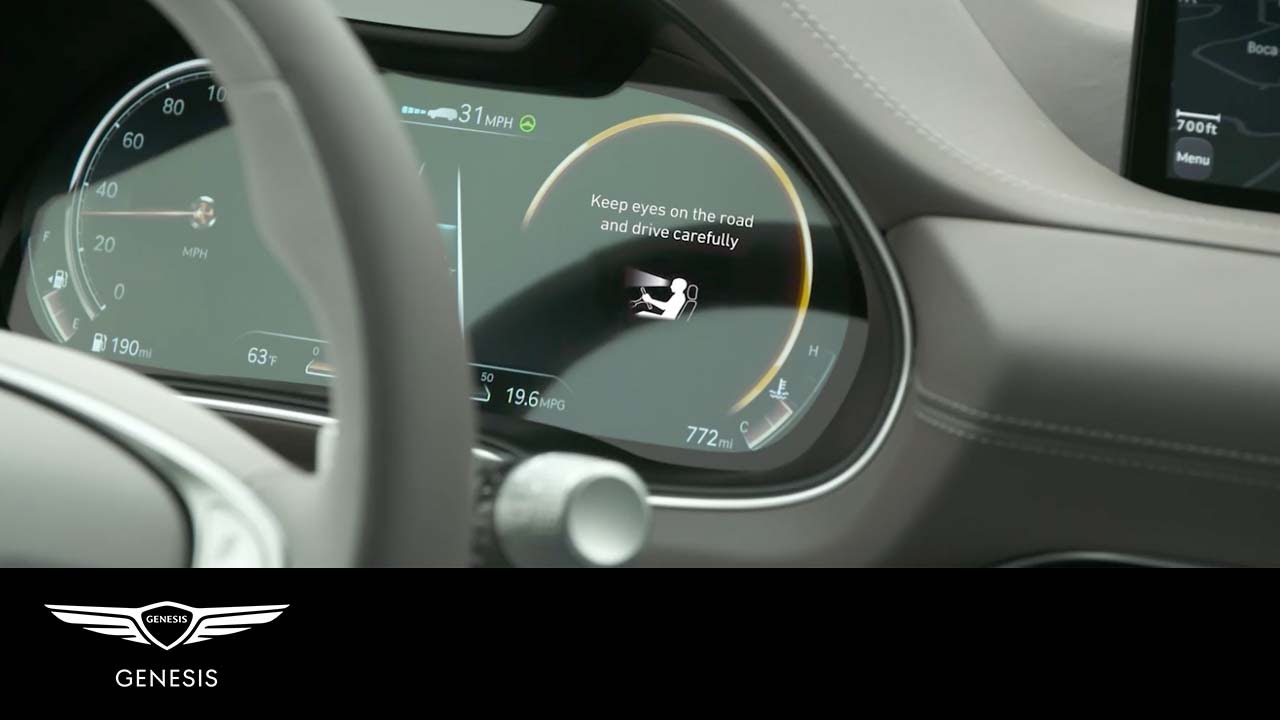 Forward Attention Warning | Genesis GV70 | How-To | Genesis USA