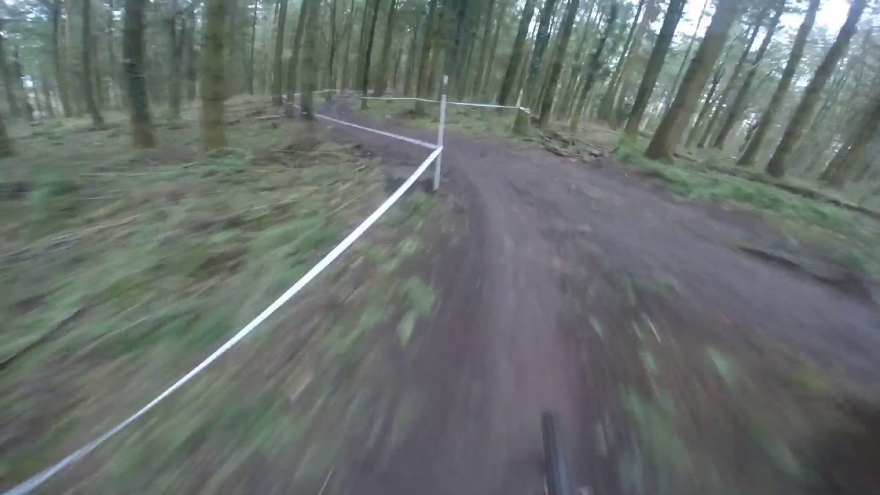 Onza tyres mini dh Forest of Dean corkscrew 2018