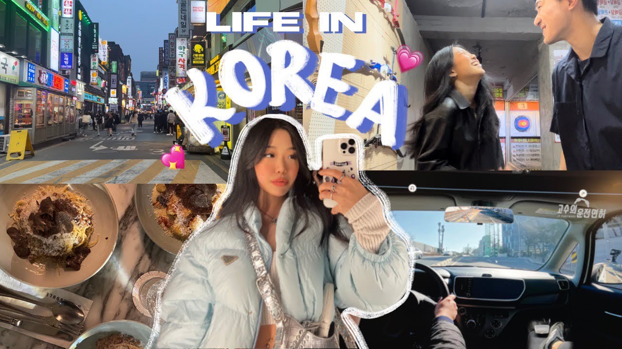 KOREA VLOG🤎: drivers license exam, ARCHERY & GUN RANGE + night outs