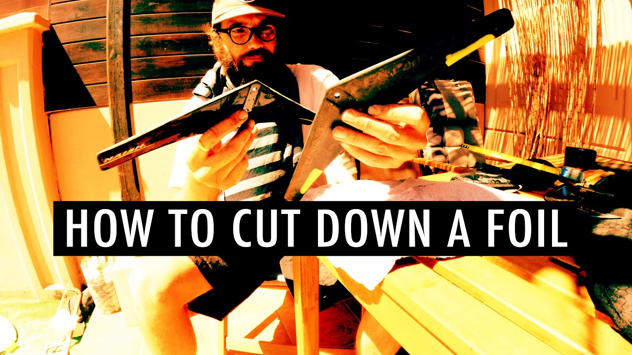 HOW TO CUT DOWN A FOIL - [ aka how to destroy everything ]