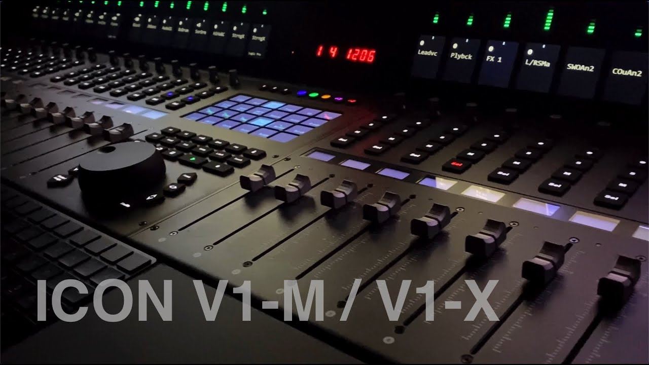 ICON Controller V1-M & V1-X in the dark