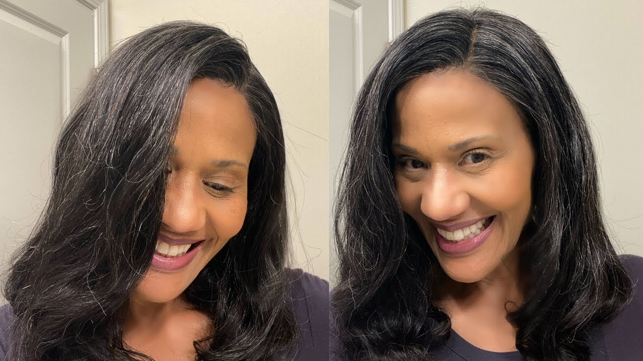 SUBTLE AND SEXY: HUMAN HAIR FULL LACE SALT & PEPPER ft SOUL LADY WIGS