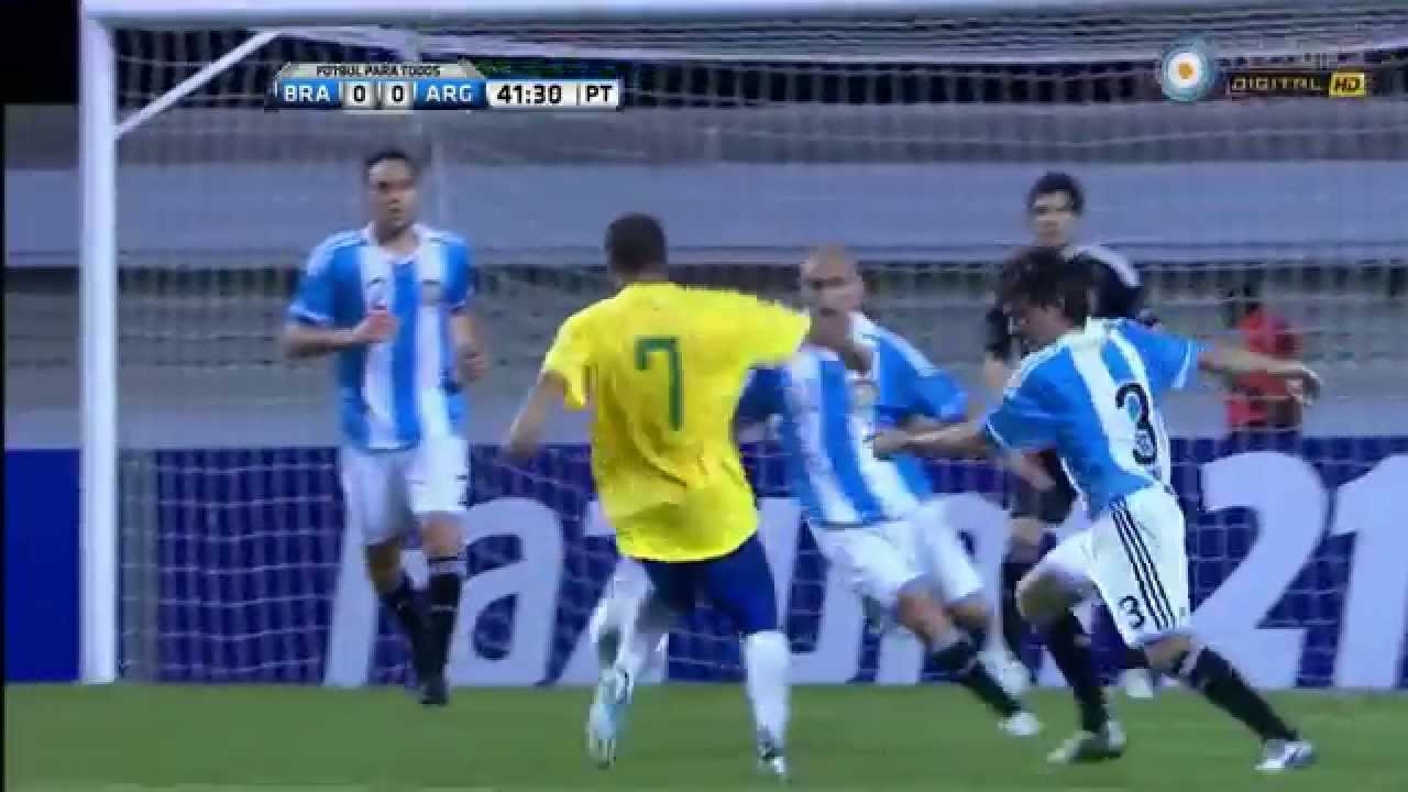 Lucas Moura vs Argentina - HD 720p - 2011 by Yanz7x