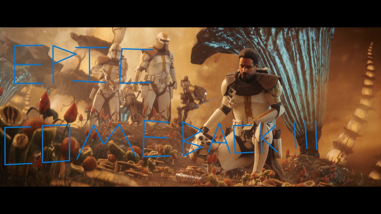 Star Wars Battlefront II - Battle for Felucia as the Separatists. EPIC COMEBACK!