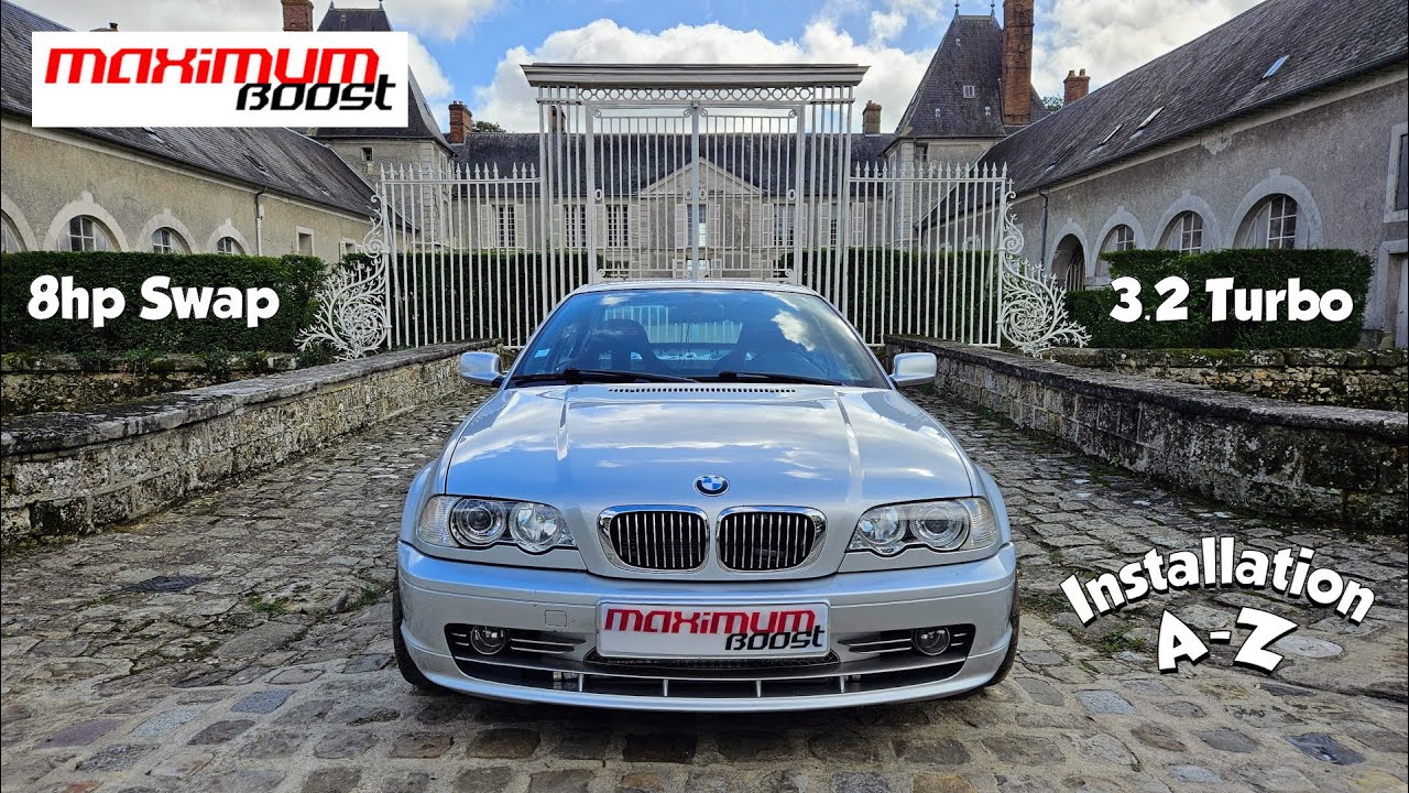 330ci Turbo e46 - 8hp swap - 3.2L @11.5:1 - Install A-Z - First Start 🤞