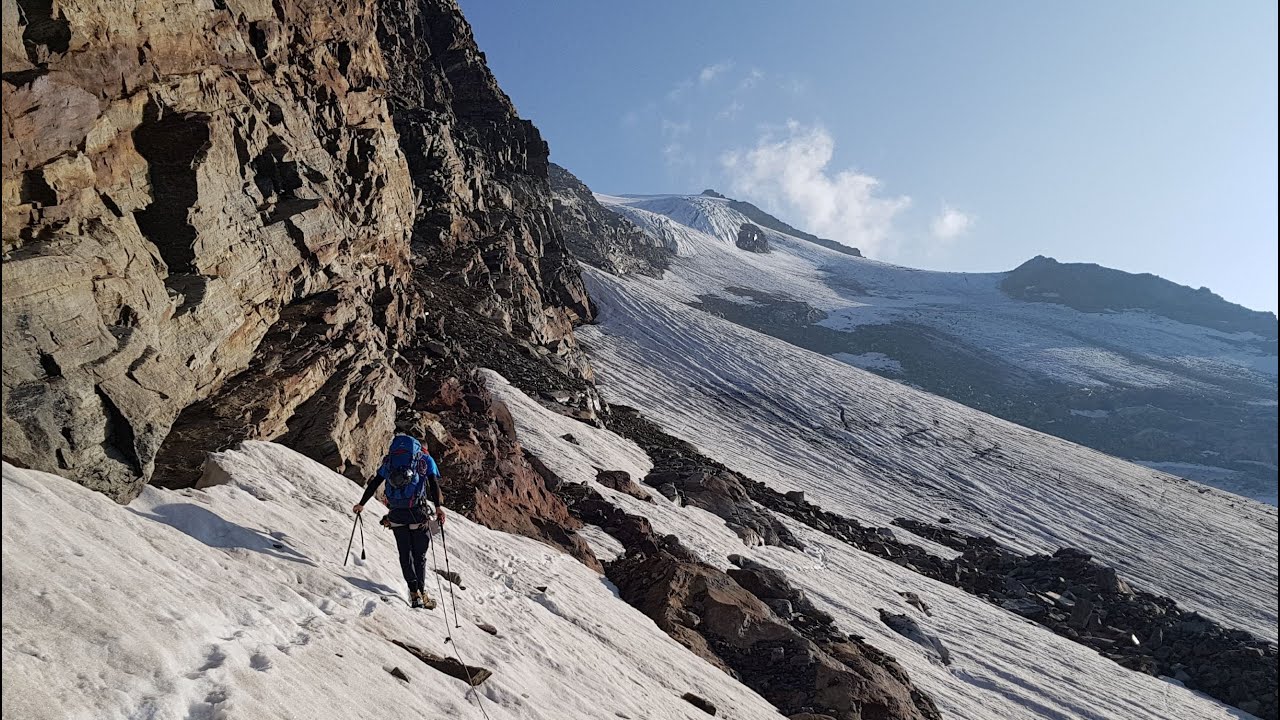 Piramide Vincent & Punta Giordani, Day 4 Spaghettirunde (Monte Rosa Traverse)