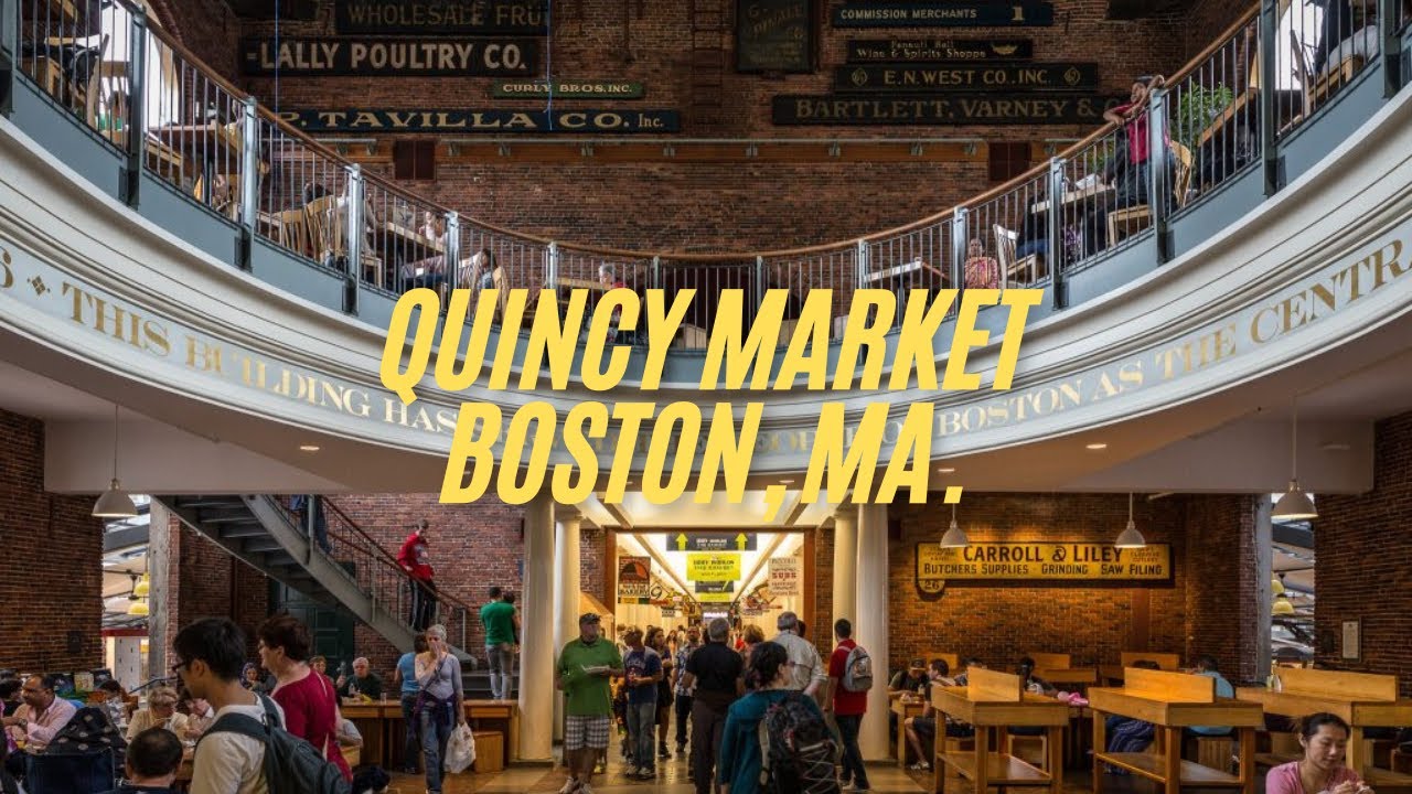 Quincy Market - Boston, Massachusetts , USA.