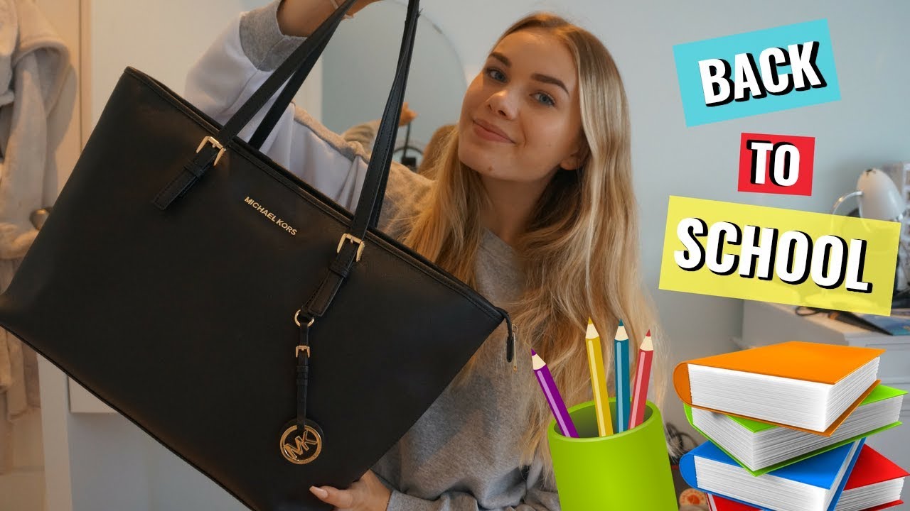 WHATS IN MY SCHOOL BAG 2018 | BACK TO SCHOOL