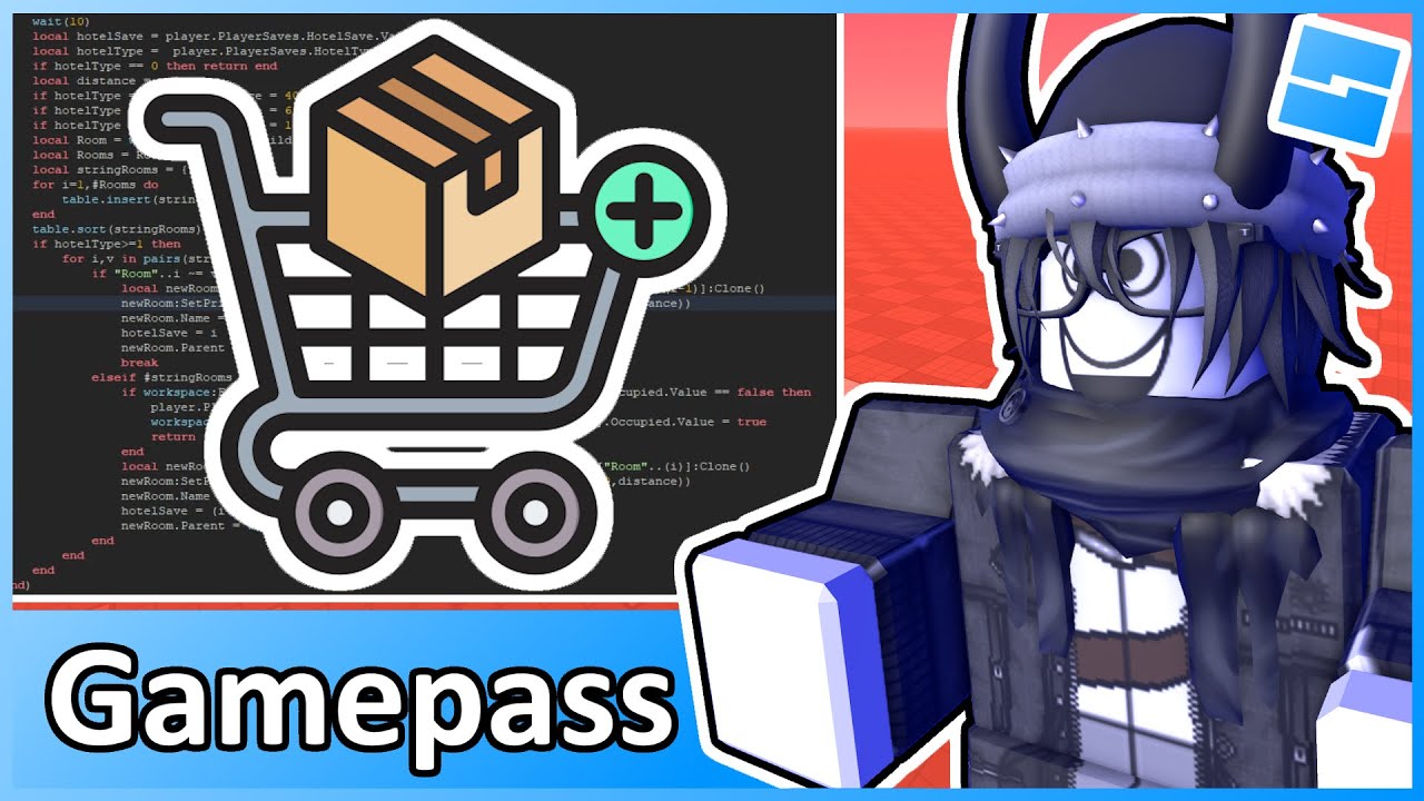 Игровые пропуска (одноразовый пропуск Robux и чек DataStore) — Roblox Advanced Scripting #21 (2024)
