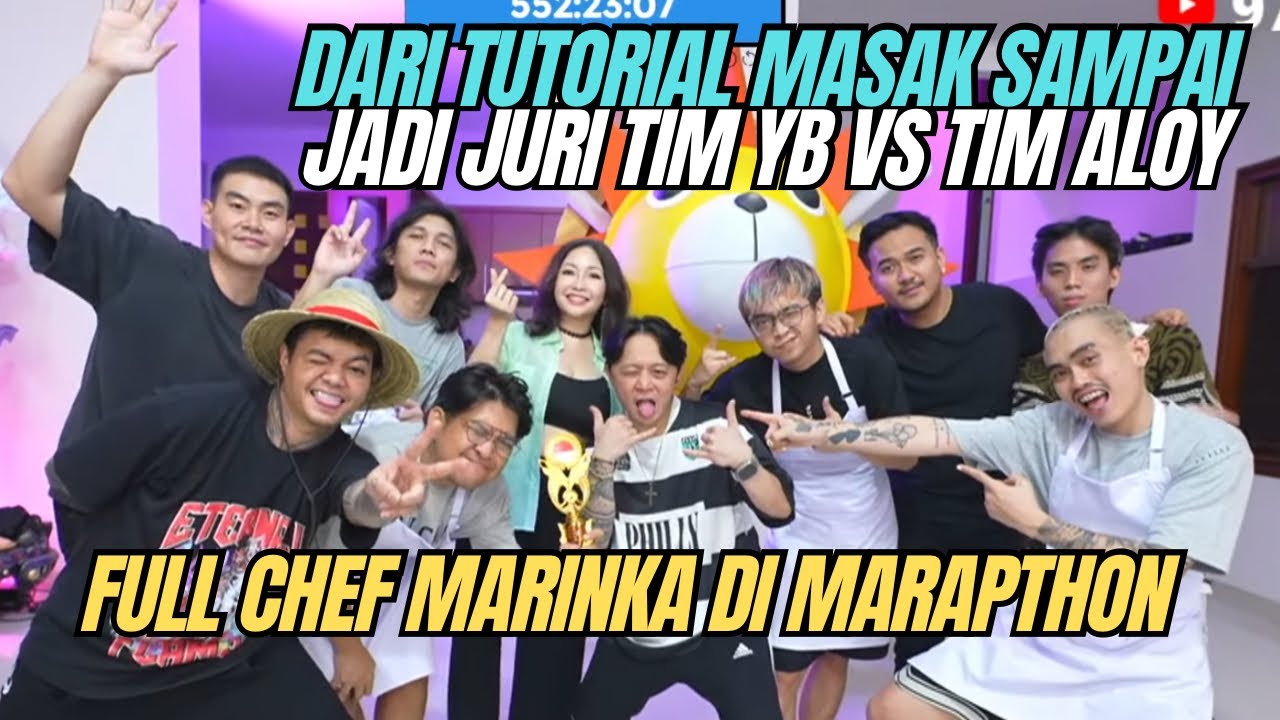 FULL CHEF MARINKA KE MARAPTHON @ybrap