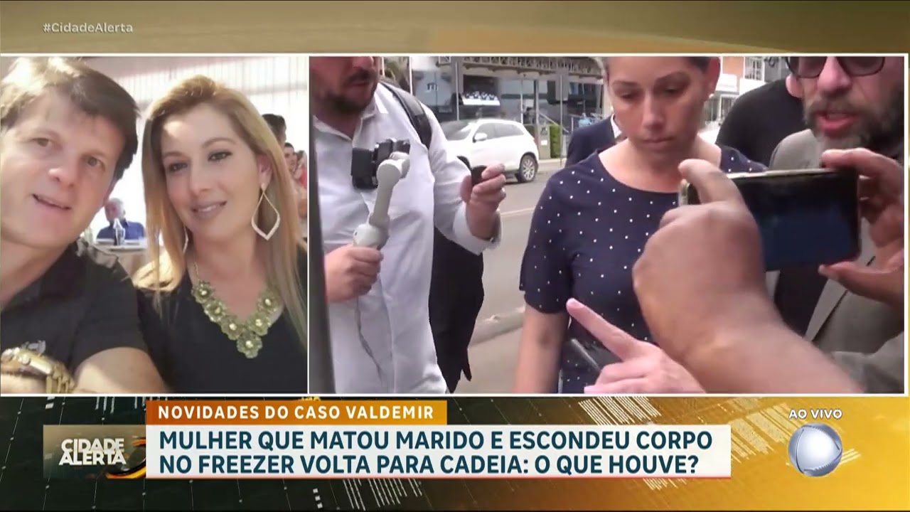 Mulher que matou marido e escondeu o corpo no freezer é presa quase três anos após o crime