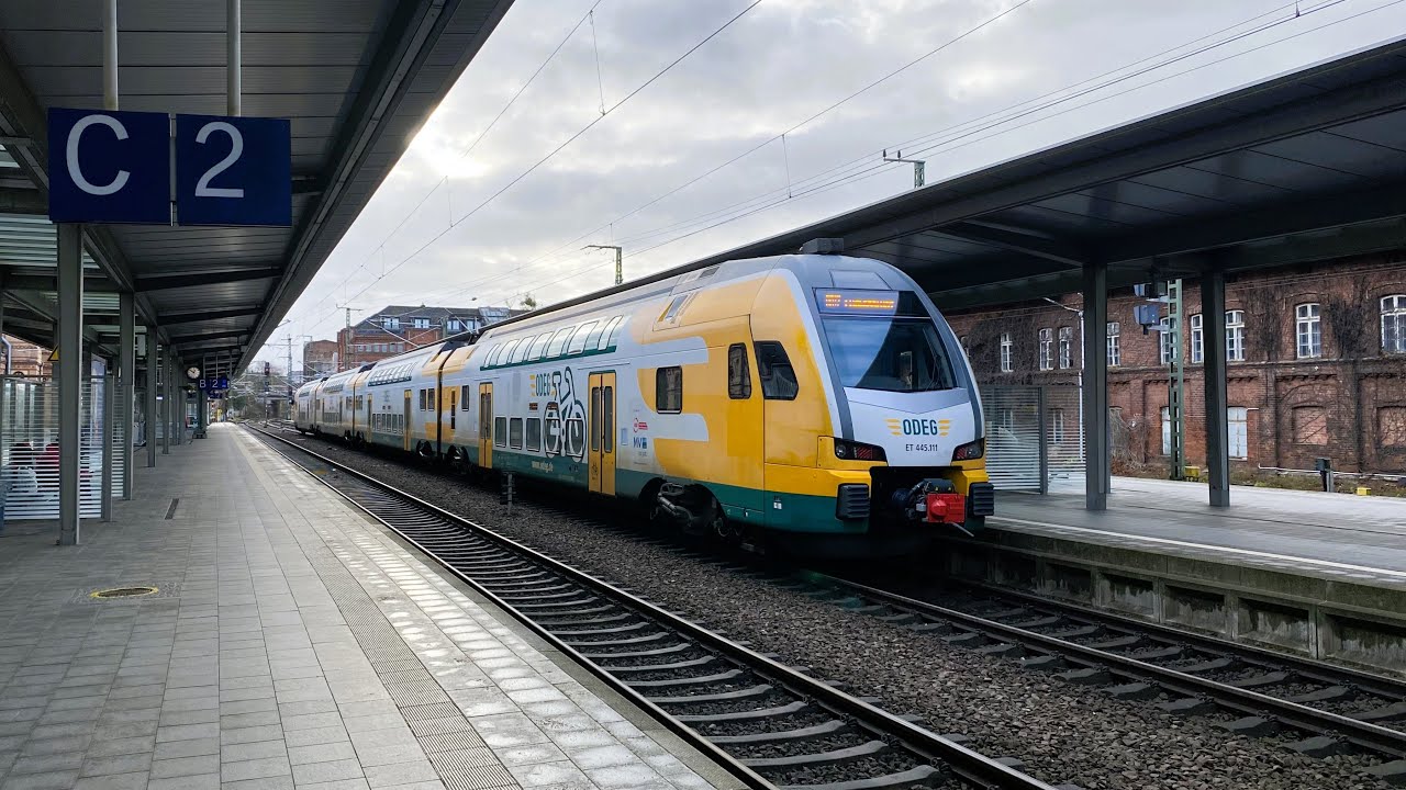 Mitfahrt | RE 85 von Schwerin Hbf nach Berlin Südkreuz | ODEG Stadler KISS