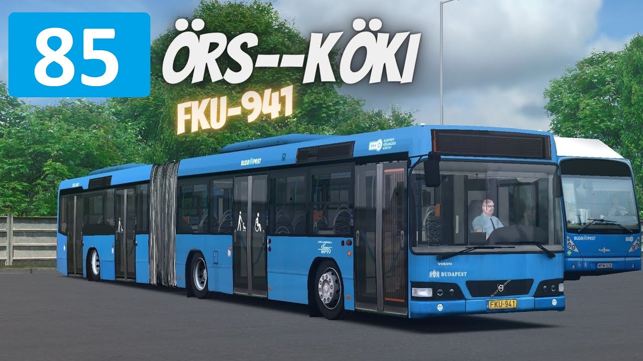 OMSI2 | FKU-941-es Kőbányás Volvo a 85-ösön