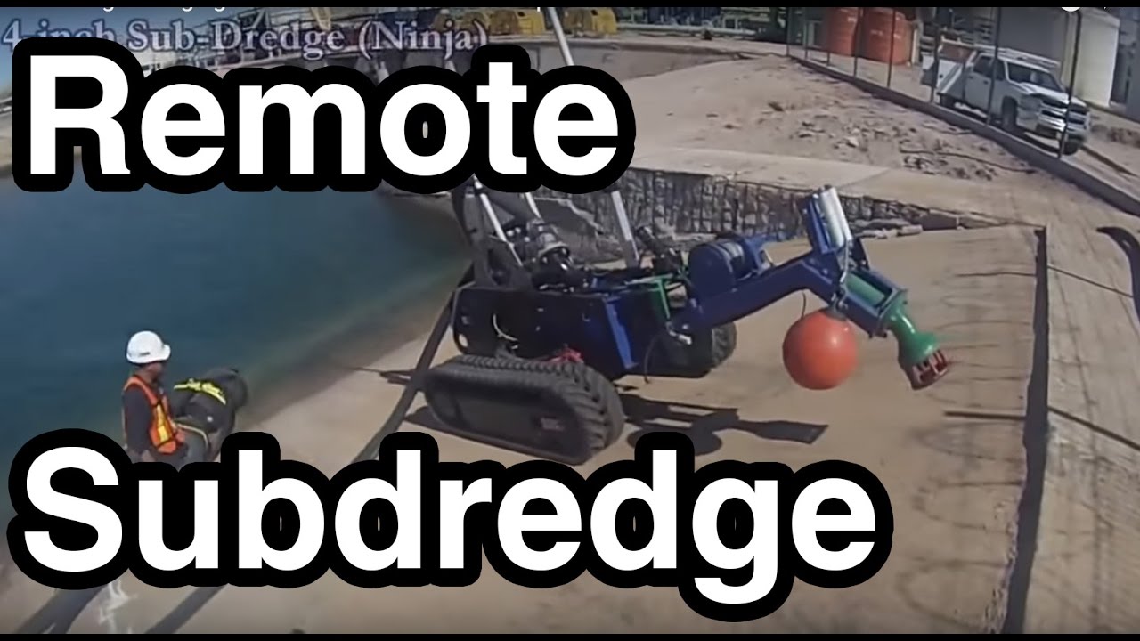 Subdredge dredging at a Power Plant - EDDY Pump