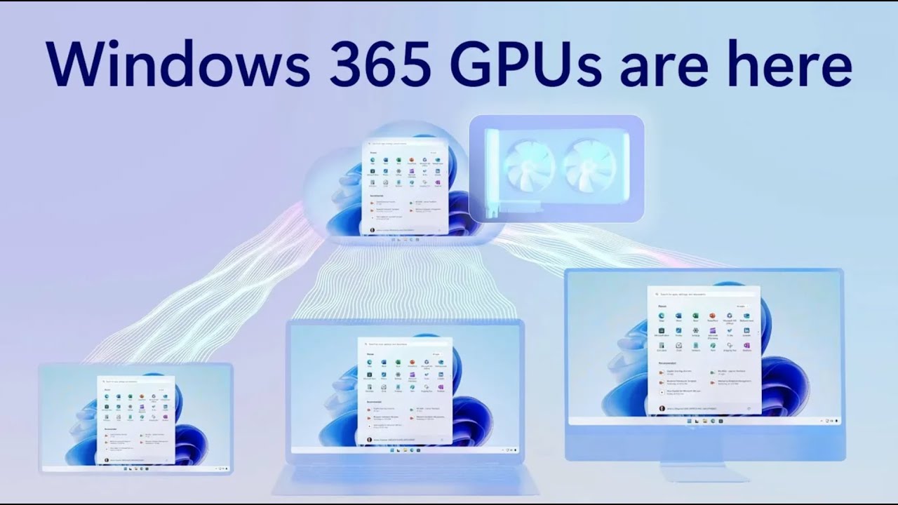 New GPU-enabled Windows 365 experiences