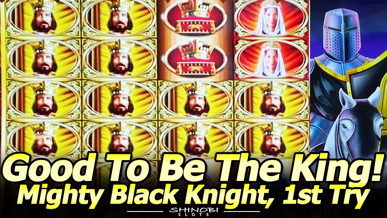 Good To Be The King! First Attempt at Mighty Black Knight Slot Machine at Yaamava!