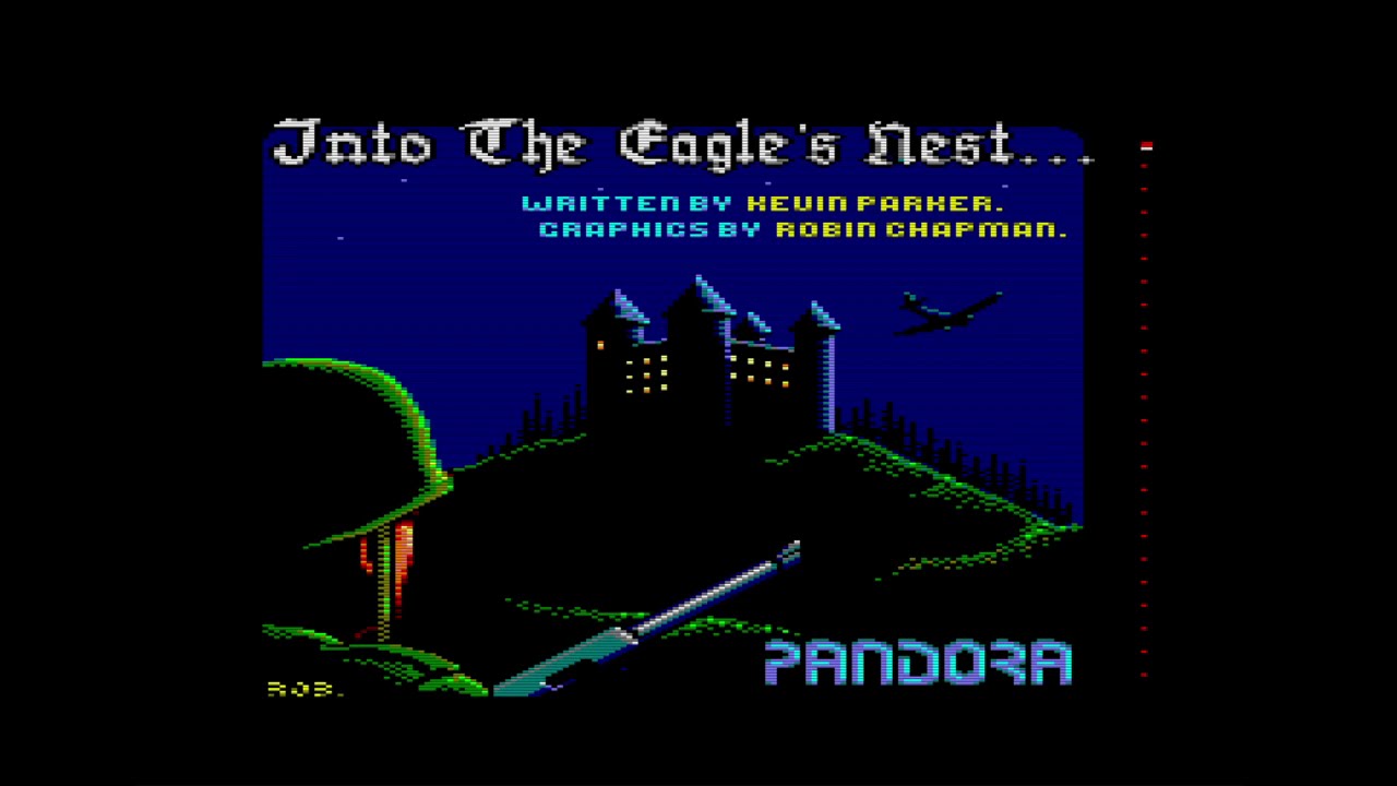 Into the Eagle Nest - Amstrad CPC 464 - Tape version