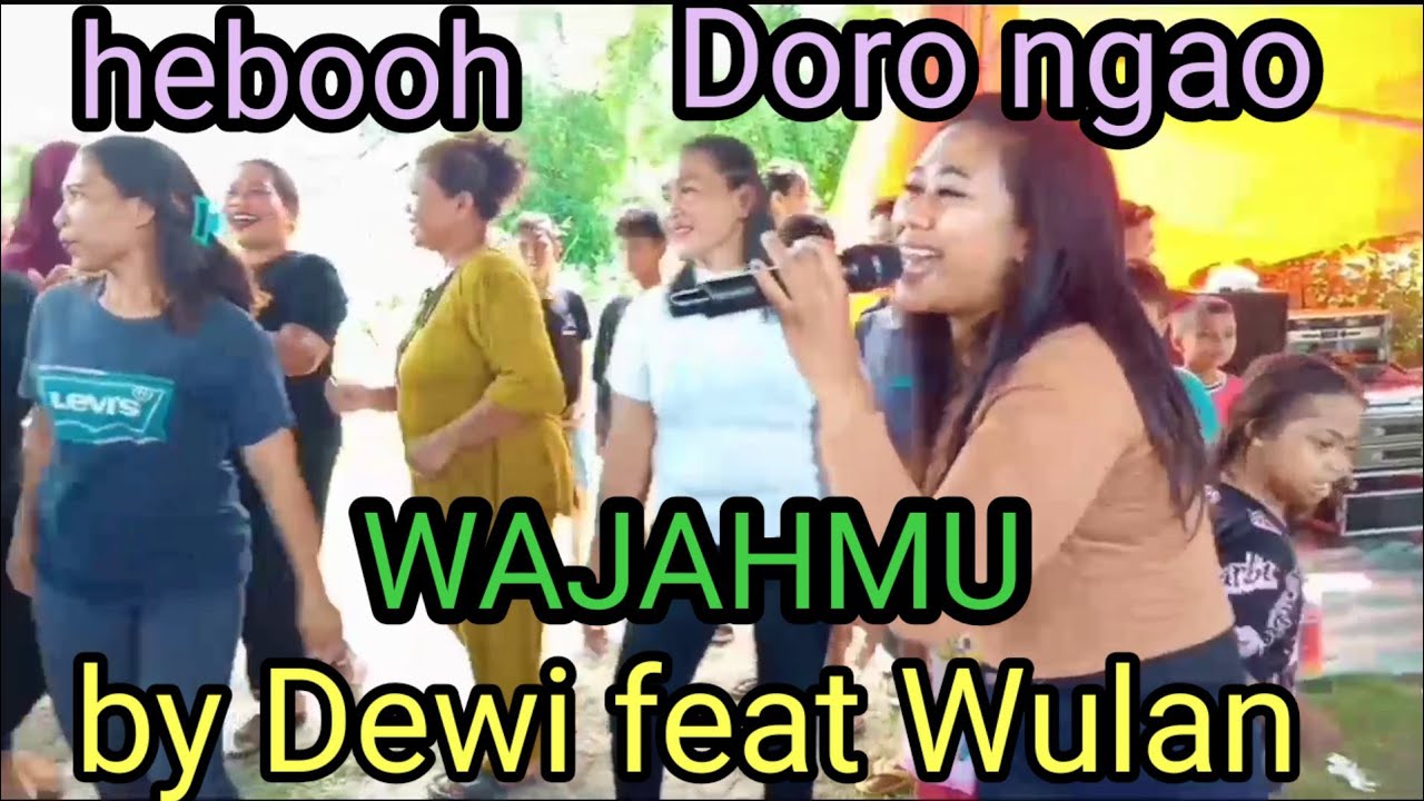 Hebooh,,WAJAHMU...cover by neng Dewi feat Wulan...orhen MIRA electone 👍
