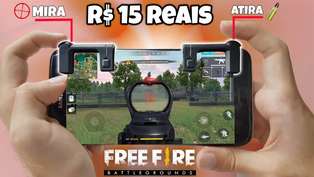 COMPRAMOS GATILHOS PARA FREE FIRE POR MENOS DE 15 REAIS