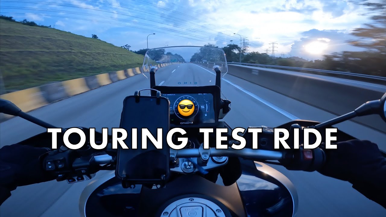 Touring bike highway test 🏍️ CFMOTO 800MT 🎬 EP 0043