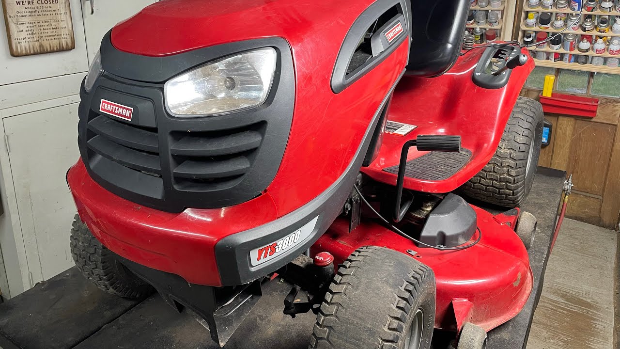 Craftsman YTS3000 Riding Mower Broken Deck Repair