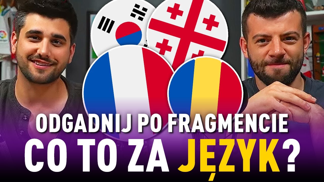 Czy WIESZ CO TO ZA JĘZYK? Odgadnij ZE SŁUCHU!